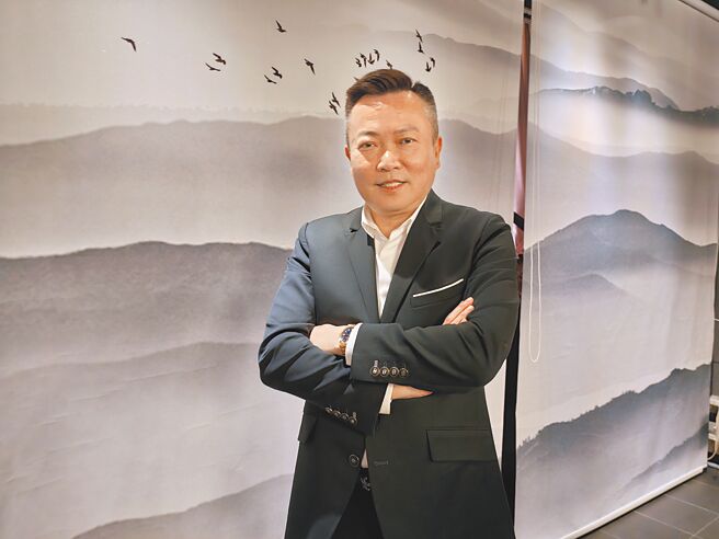 中华民国不动产代销公会全联会理事长戴嘉圣。（叶思含摄）