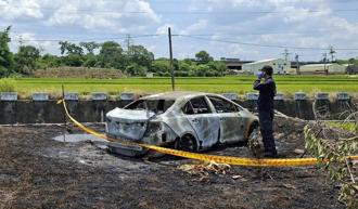 柳營火燒車焦屍嚴重碳化 家屬也無法辨識採DNA釐清