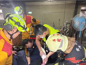 雲林食品廠女工左手捲入攪拌器　手掌變形、手臂粉碎骨折