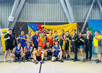 邁向健康工作與生活   永慶加盟四品牌台南經管會舉行熱血籃球賽 