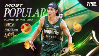 TPBL》超越林書豪！雲豹高錦瑋獲選本季年度人氣球星