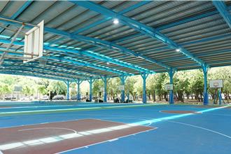 虎科大光電風雨球場啟用 跨距34米全台最大