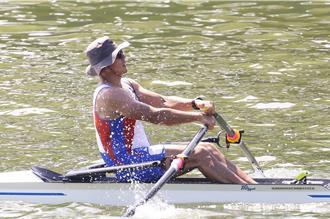 世壯運》汪明輝划船賽首戰失利 拚複賽晉級