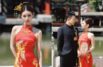 馬筱梅懶理S媽討債！ 公開紅色嫁衣「南枝」深遠寓意