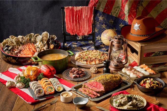 旅展限定「敘日全日餐廳自助百匯下午茶餐券」1套10張的團購優惠，每套7500元，平均1張750元即可暢享星級美味。（六福旅遊集團提供）