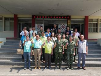 林邊鄉公所慰訪333旅 表達敬意