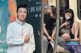 陳鴻見外籍女搭捷運「脫鞋踩椅子」 氣批：應提高來台門檻