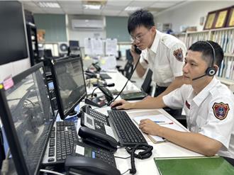 金门女情绪激动报案求助 消防暖男陪伴化解危机