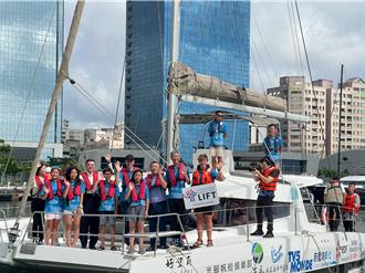 62人跨海抵高雄！卓榮泰見證5國學生航海交流：讓世界看見台灣