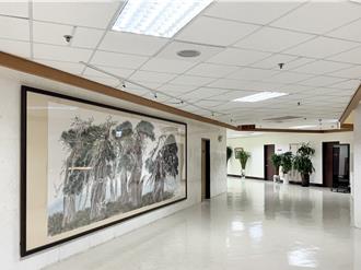 北榮書畫藝廊盛大開幕 陳威明致力打造一流醫療環境