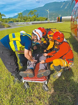 花蓮男高山症發作 直升機救援