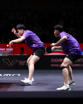 桌球》林昀儒、高承睿勇闖世錦賽金牌戰 扳倒世界第1法國兄弟檔