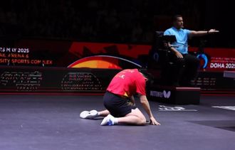 桌球世錦賽》梁靖崑單打不敵巴西小子 大陸20年來第3度失金危機