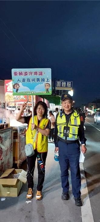台中神岡北庄夜市行人違規頻傳事故 豐原警5／27起取締開罰
