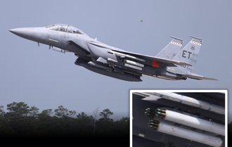 F-15E戰機配備 42枚APKWS II 化身「無人機殺手」