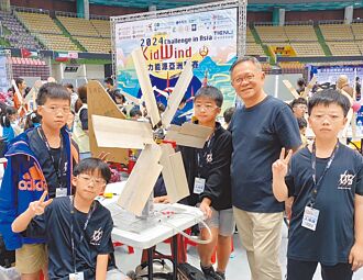 創逆時針風電機 惠文學童奪能源賽世界冠軍