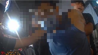  三重男疑偷拍引爆衝突 失控袭警压制送法办