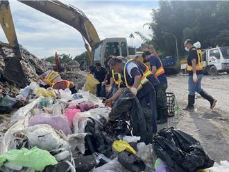 垃圾外運清出iPad、電池全車退回 南投市清潔隊破袋稽查