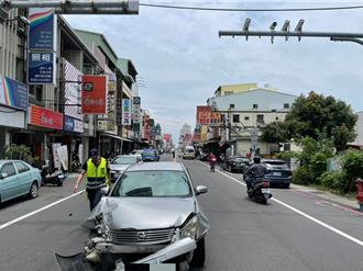 台南驚傳毒駕連環撞！62歲老毒蟲逆向衝撞 波及女學生