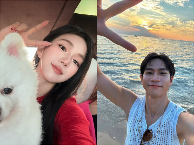 家寧再度拍片反擊前男友Andy。（圖／翻攝自chianing_baby IG、andy1994x IG）