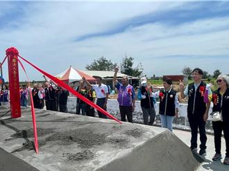 彰化芳苑海尾橋腐蝕重建 嘉邑行善團捐近500萬助動工