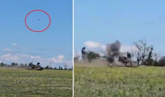  烏克蘭「芭芭雅嘎」無人機 追擊俄羅斯道爾防空車