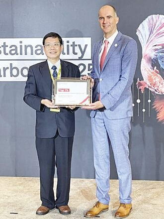 2025年標普全球永續年鑑 中鋼奪雙殊榮稱霸鋼鐵業