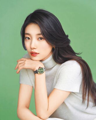 秀智戴浪琴表 綻放優雅氣質