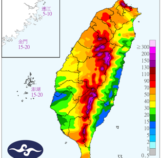 最强梅雨灌全台！这天雨势最猛 紫爆区域出炉
