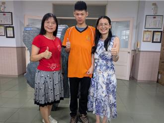 花農特教生盧琮鈞獲總統教育獎 用運動、繪畫展現生命力