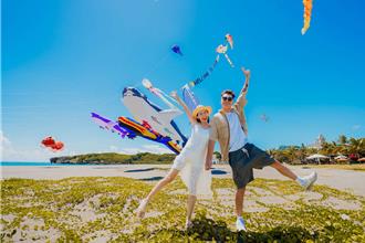 旗津風箏節7月擴大登場 「夜光風箏＋水樂園」估吸16萬人