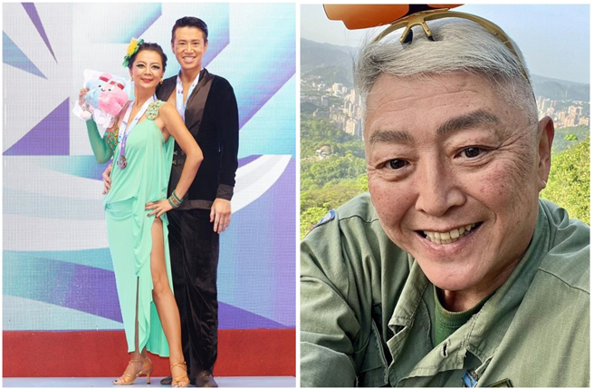 李國超對於老婆高欣欣贏得世壯運銀牌感到驕傲。（圖／李國超臉書、杜宜諳攝）