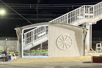 JR初岛车站大翻新！全球首座3D列印技术打造 预计7月启用