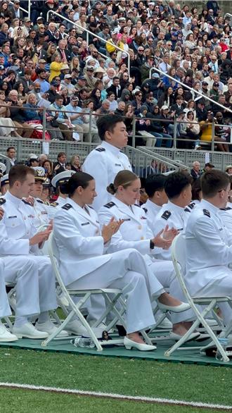 首位選送美國海岸防衛學院　楊凱閎畢業返國任海巡軍官