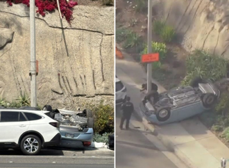 爸爸教開車！加州15歲女「油門當煞車踩」車墜4樓高 父重摔死亡