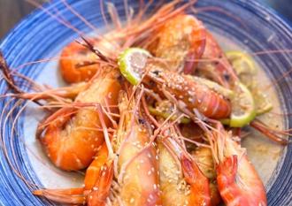 星星水產台中店推優惠 活蝦每斤400有找