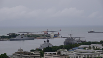 左营六号浮坞进水「坐底」  海军回应了