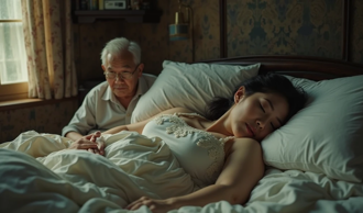 台中色翁擅闖民宅！躺熟女床邊伸鹹豬手 噁問「一次多少？」