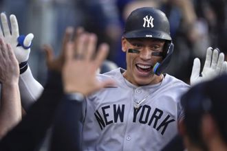 MLB》互尬全壘打 賈吉讚大谷：他多年來都是頂尖球員