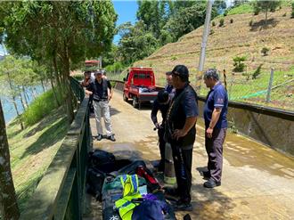 日月潭驚傳溺水意外　工人除草失足落水喪命