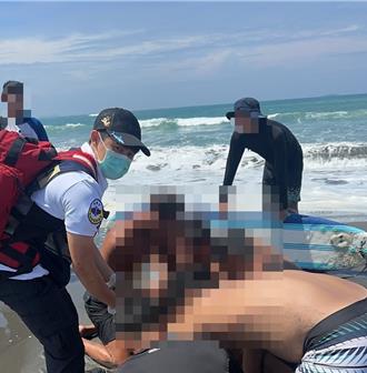 高雄旗津海水浴場男子溺水 「無生命跡象」送醫宣告不治