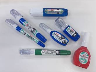 立可白藍色、紅色包裝差在哪？釣文具商給答案 