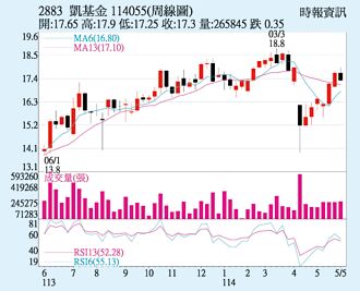 凱基金 土洋法人對作