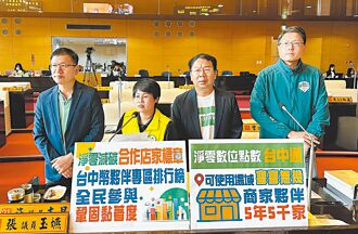 台中幣抵消費擬喊卡 議員痛批