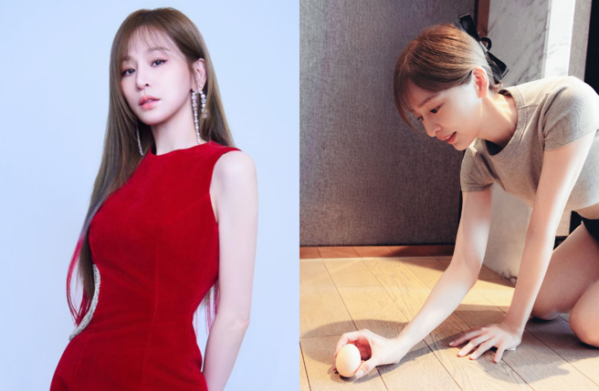 王心凌穿真理褲立蛋太辣，超兇視角被抓包露餡。（圖／臉書 王心凌 Cyndi Wang）