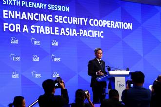 【香格里拉對話】星國防長籲建信任機制 防範誤判