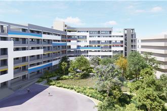 秀峰高中斥資7.3億整建 侯友宜：送給孩子最好的禮物