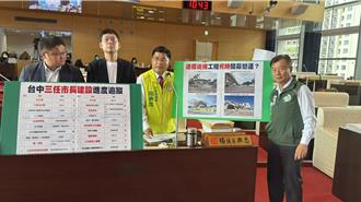 綠議員緊盯「三朝建設」20項僅完成6項   盧秀燕：繼續做