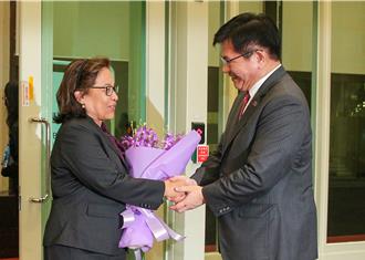 馬紹爾群島總統海妮伉儷率團訪台　深化雙邊合作關係