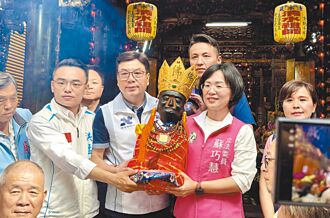 3市长热门人选 淡水合捧神像